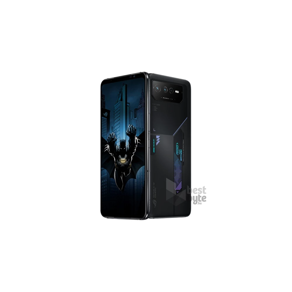 Asus Rog Phone 6 Batman Edition 12/256GB DualSIM kártyafüggetlen okostelefon - fekete (Android)