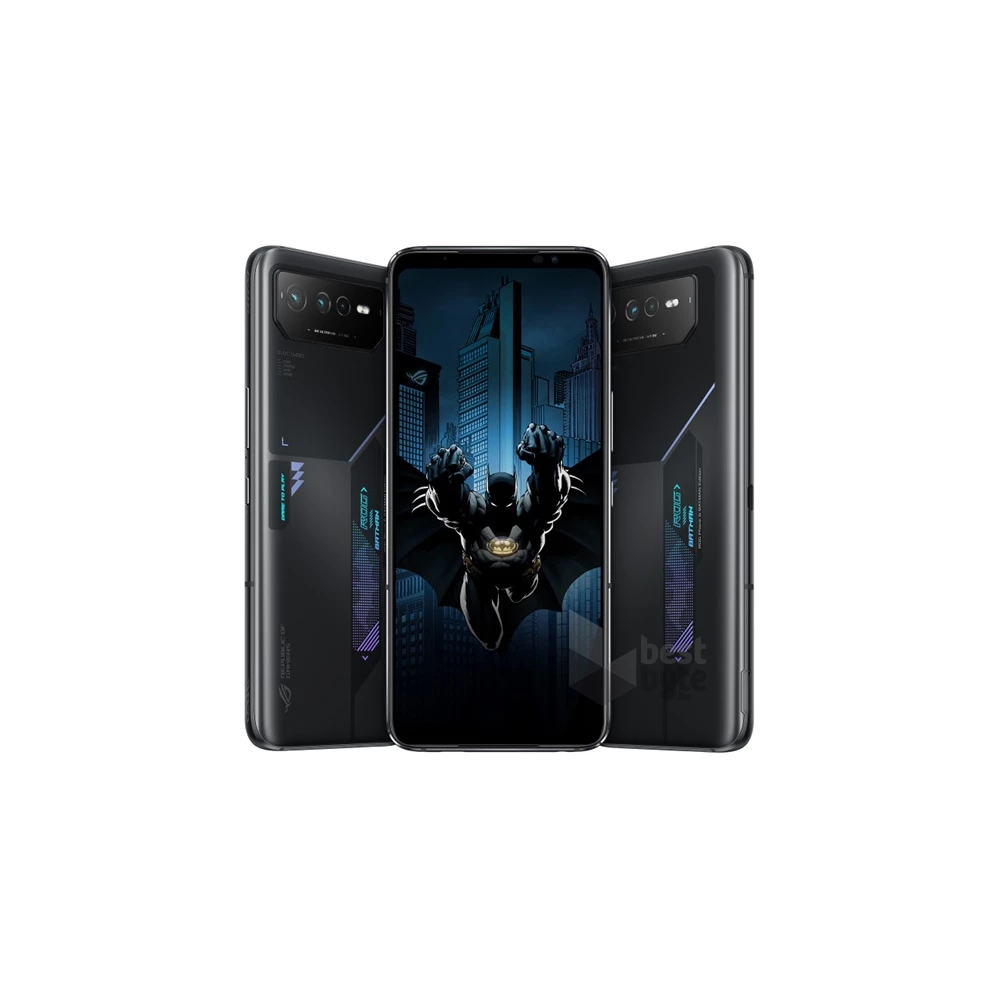 Asus Rog Phone 6 Batman Edition 12/256GB DualSIM kártyafüggetlen okostelefon - fekete (Android)