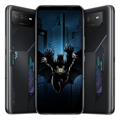 Asus Rog Phone 6 Batman Edition 12/256GB DualSIM kártyafüggetlen okostelefon - fekete (Android)