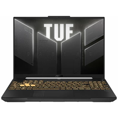 Asus TUF Gaming F16 FX607JV-N3113W laptop (16"FHD+/Intel Core i7-13650HX/RTX 4060 8GB/16GB RAM/1TB/Win11) - szürke