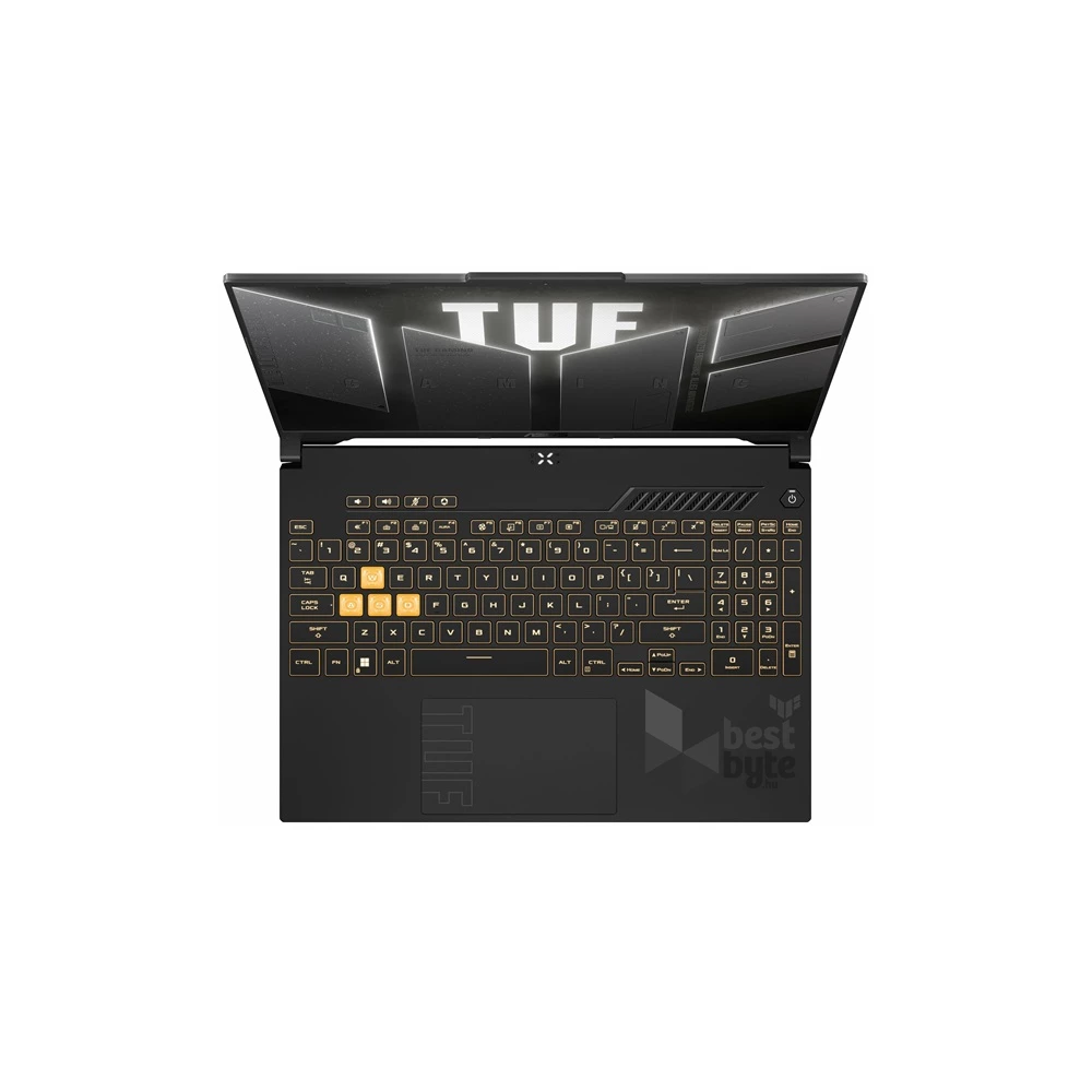 Asus TUF Gaming F16 FX607JV-N3113W laptop (16"FHD+/Intel Core i7-13650HX/RTX 4060 8GB/16GB RAM/1TB/Win11) - szürke
