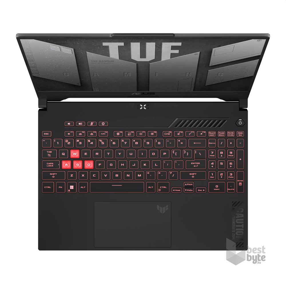 Asus TUF Gaming FA507NU-LP116 laptop (15,6"FHD/AMD Ryzen 5-7535HS/RTX 4050 6GB/16GB RAM/1TB) - szürke
