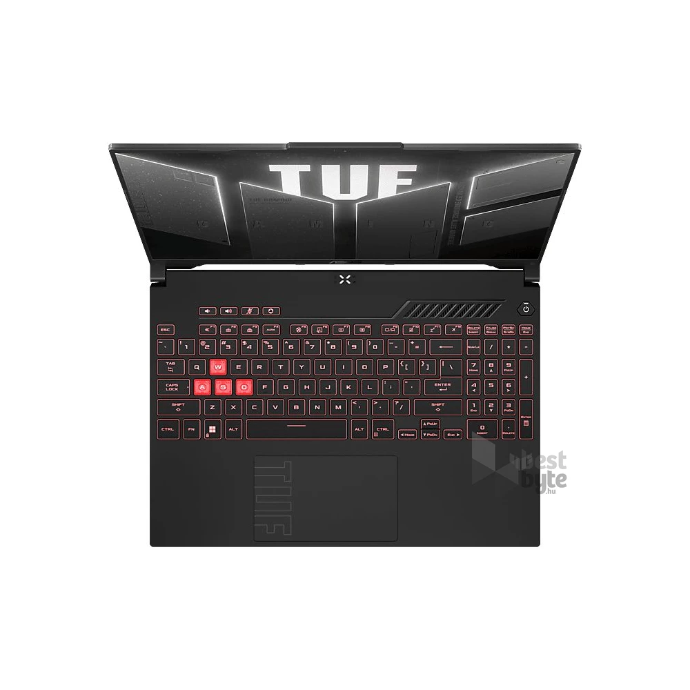 Asus TUF Gaming FA607PI-QT004W laptop (16"WQXGA/AMD Ryzen 9-7845HX/RTX 4070 8GB/16GB RAM/1TB/Win11) - szürke