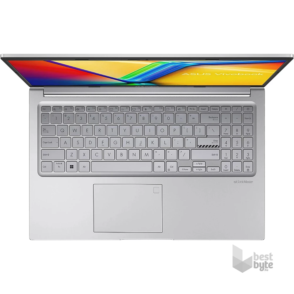 Asus VivoBook 15 X1504 X1504VA-BQ1105W 15,6"FHD/Intel Core i3-1315U/8GB/512GB/Int.VGA/Win11/ezüst laptop (Újszerű)