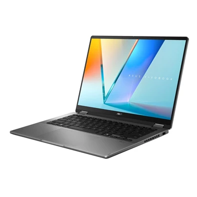 Asus VivoBook Flip TP3407SA-QL023W laptop (14"WUXGA OLED/Intel Core Ultra 7 258V/Int.VGA/32GB RAM/1TB/Win11) - szürke