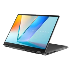 Asus VivoBook Flip TP3407SA-QL023W laptop (14"WUXGA OLED/Intel Core Ultra 7 258V/Int.VGA/32GB RAM/1TB/Win11) - szürke