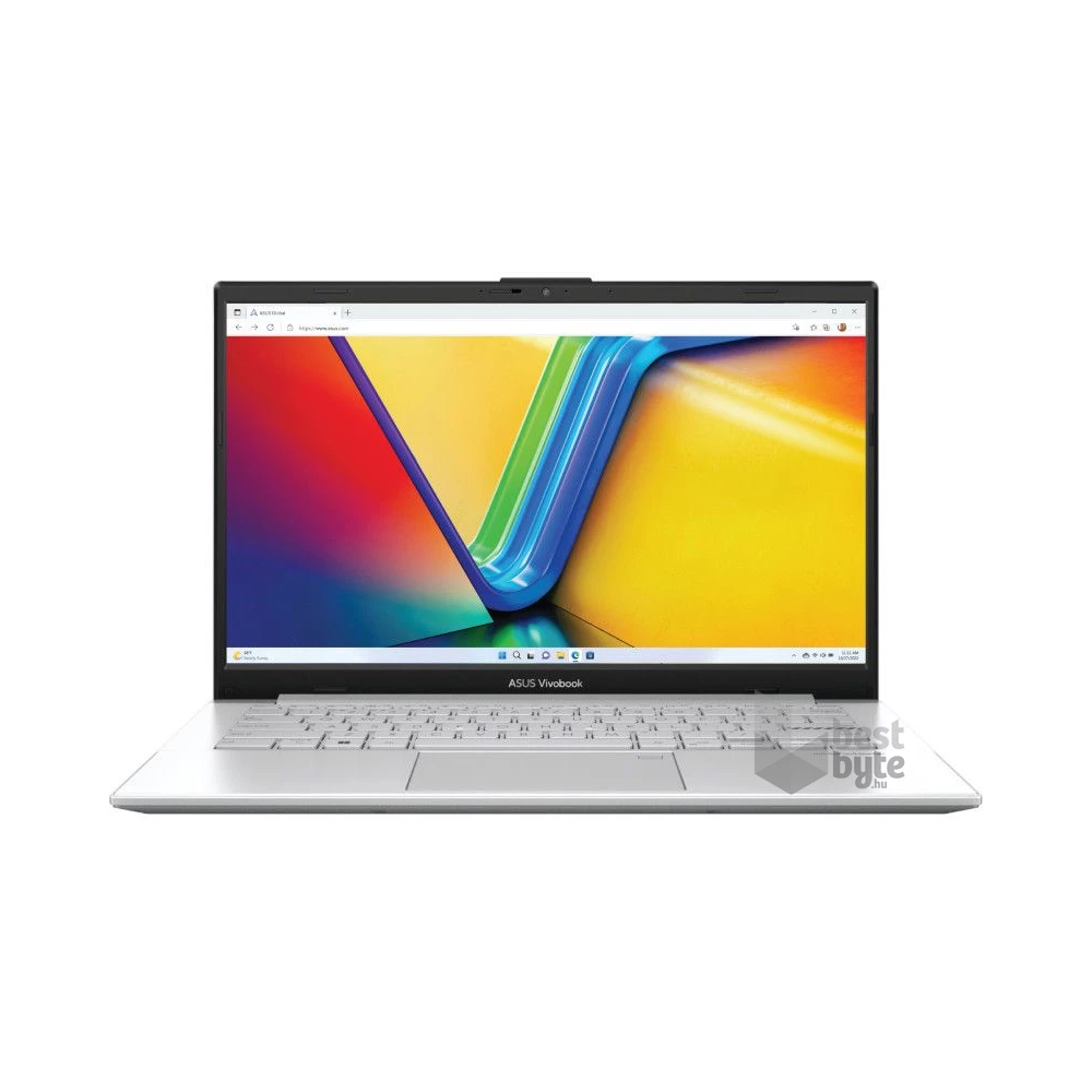 Asus VivoBook Go E1404FA-NK337 laptop (14"FHD/AMD Ryzen 3-7320U/Int.VGA/8GB RAM/512GB) - ezüst