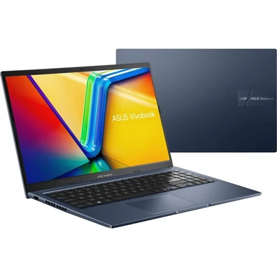 Asus Vivobook laptop (15,6"FHD/AMD Ryzen 5 7430U/Int.VGA/8GB RAM/512GB/Win11) - kék