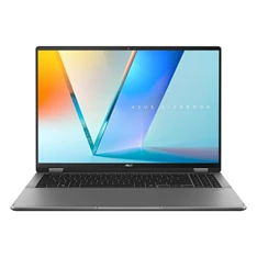 Asus Vivobook 16 Flip TP3607SA-RJ021W 2in1 laptop (16"2,8K Touch Core Ultra 7 256V/Int.VGA/16GB RAM/1TB/Win11) - szürke