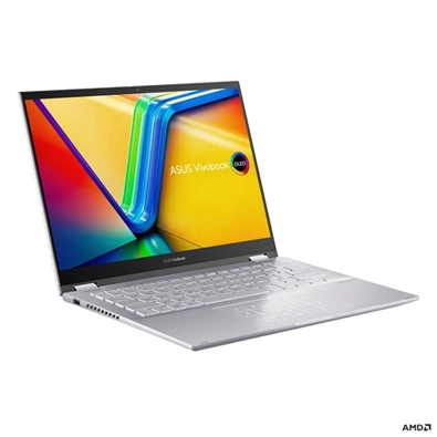 Asus Vivobook Flip TN3402YA-LZ032W laptop (14"WUXGA/AMD Ryzen 5-7530U/Int.VGA/16GB RAM/512GB/Win11) - ezüst