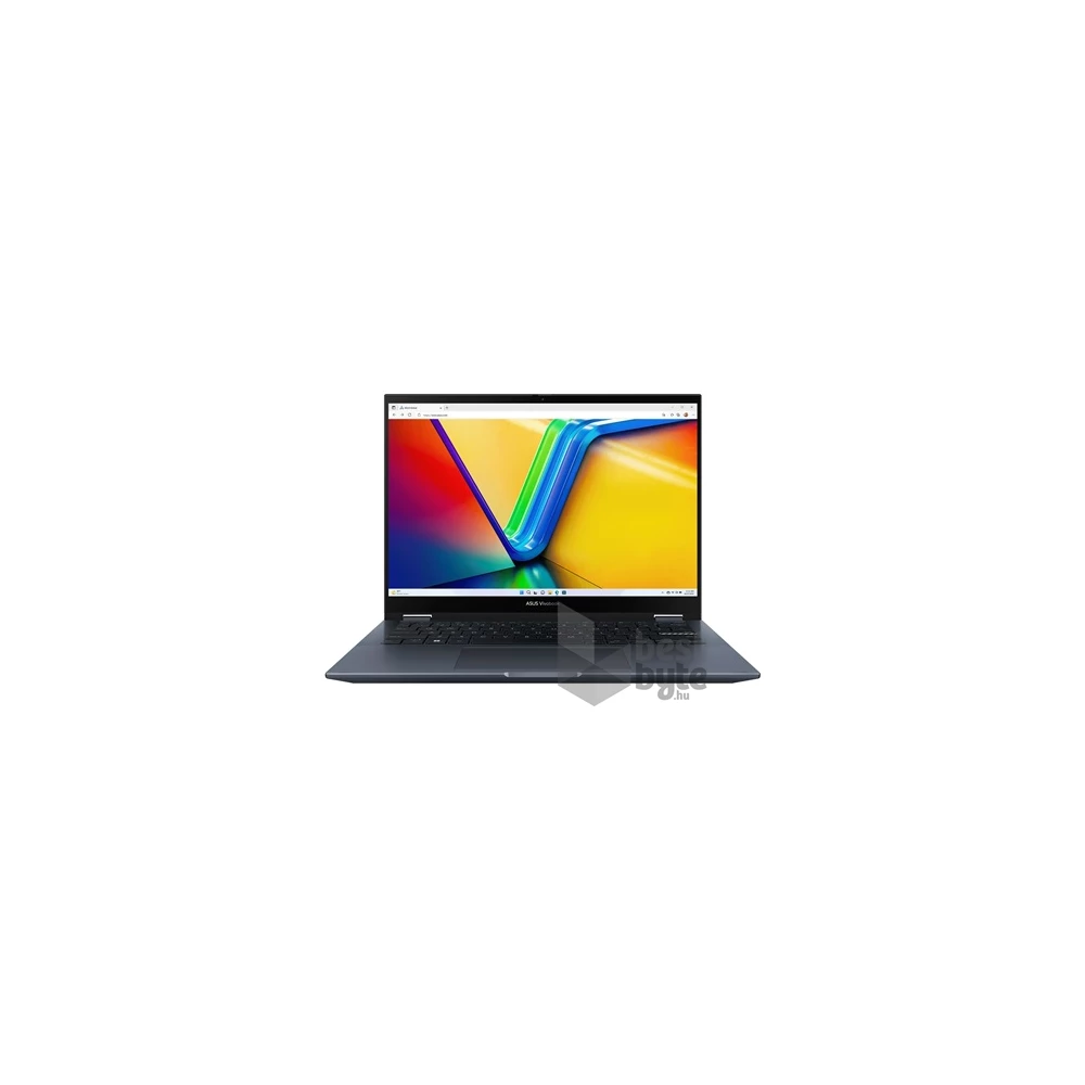 Asus Vivobook Flip TP3402VA-LZ037W laptop (14"WUXGA/Intel Core i5-13500H/Int.VGA/8GB RAM/512GB/Win11) - kék