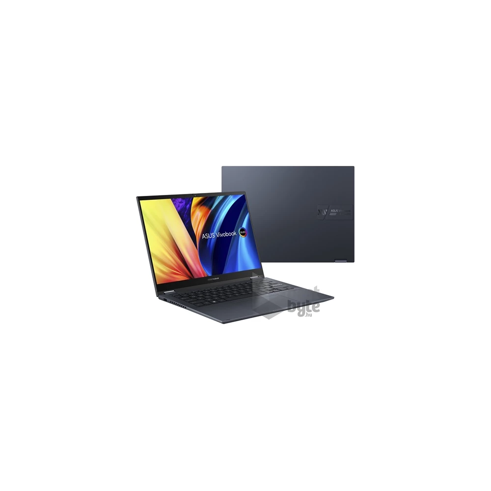 Asus Vivobook Flip TP3402VA-LZ037W laptop (14"WUXGA/Intel Core i5-13500H/Int.VGA/8GB RAM/512GB/Win11) - kék