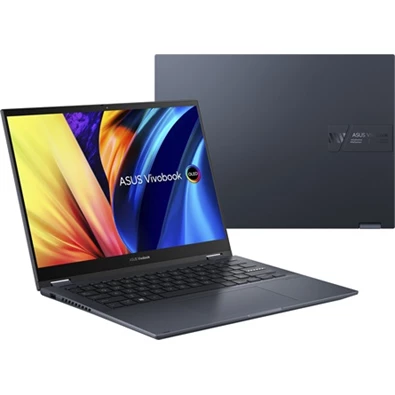 Asus Vivobook Flip TP3402VA-LZ037W laptop (14"WUXGA/Intel Core i5-13500H/Int.VGA/8GB RAM/512GB/Win11) - kék