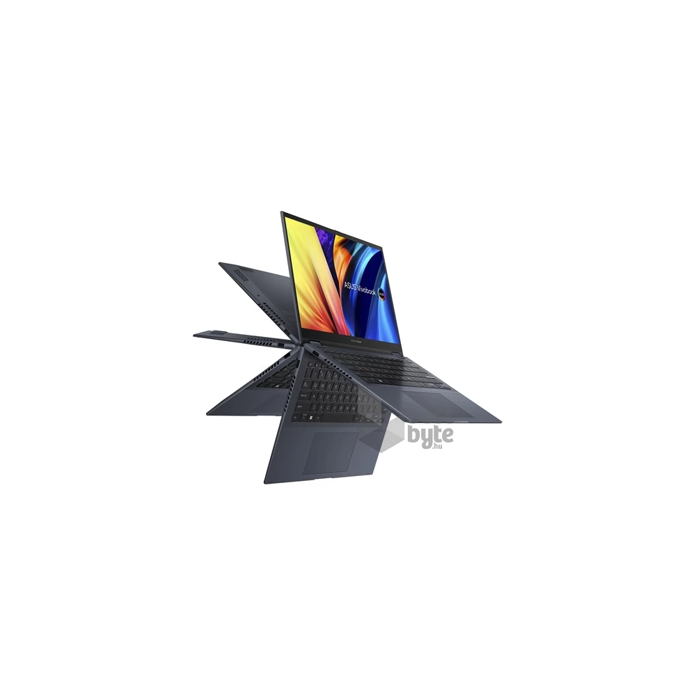 Asus Vivobook Flip TP3402VA-LZ037W laptop (14"WUXGA/Intel Core i5-13500H/Int.VGA/8GB RAM/512GB/Win11) - kék