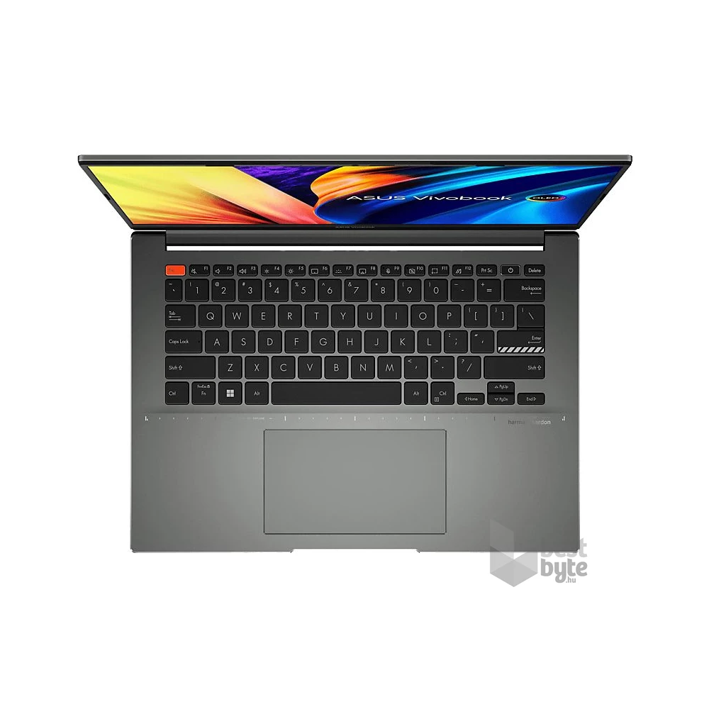 Asus Vivobook M5402RA-M9088W laptop (14,5"2,8K/AMD Ryzen 7-6800H/Int.VGA/16GB RAM/512GB/Win11) - szürke