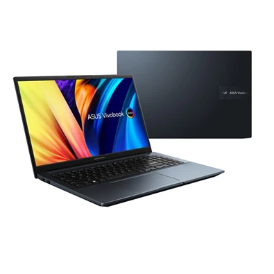 Asus Vivobook Pro M6500QE-L1029 laptop (15,6"FHD/AMD Ryzen 7-5800H/RTX 3050 Ti 4GB/16GB RAM/512GB/FreeDOS) - kék