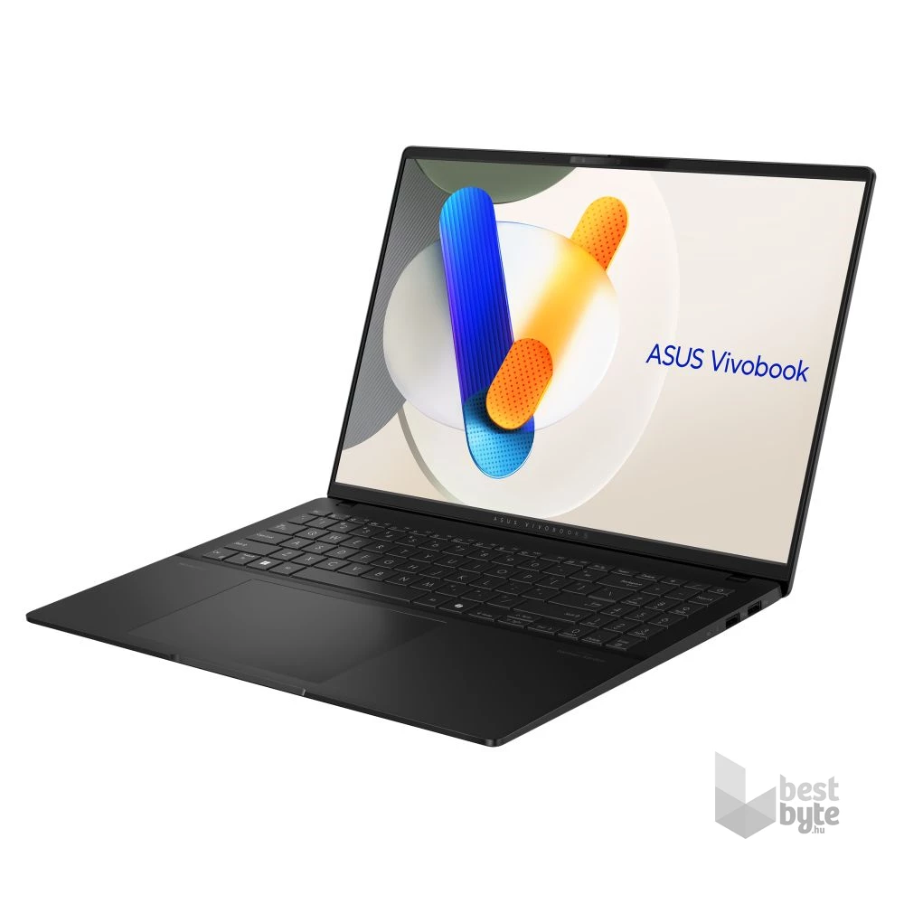 Asus Vivobook S16 S5606MA-MX027W laptop (16"3,2K/Intel Core Ultra 9 185H/Int.VGA/16GB RAM/1TB/Win11) - fekete