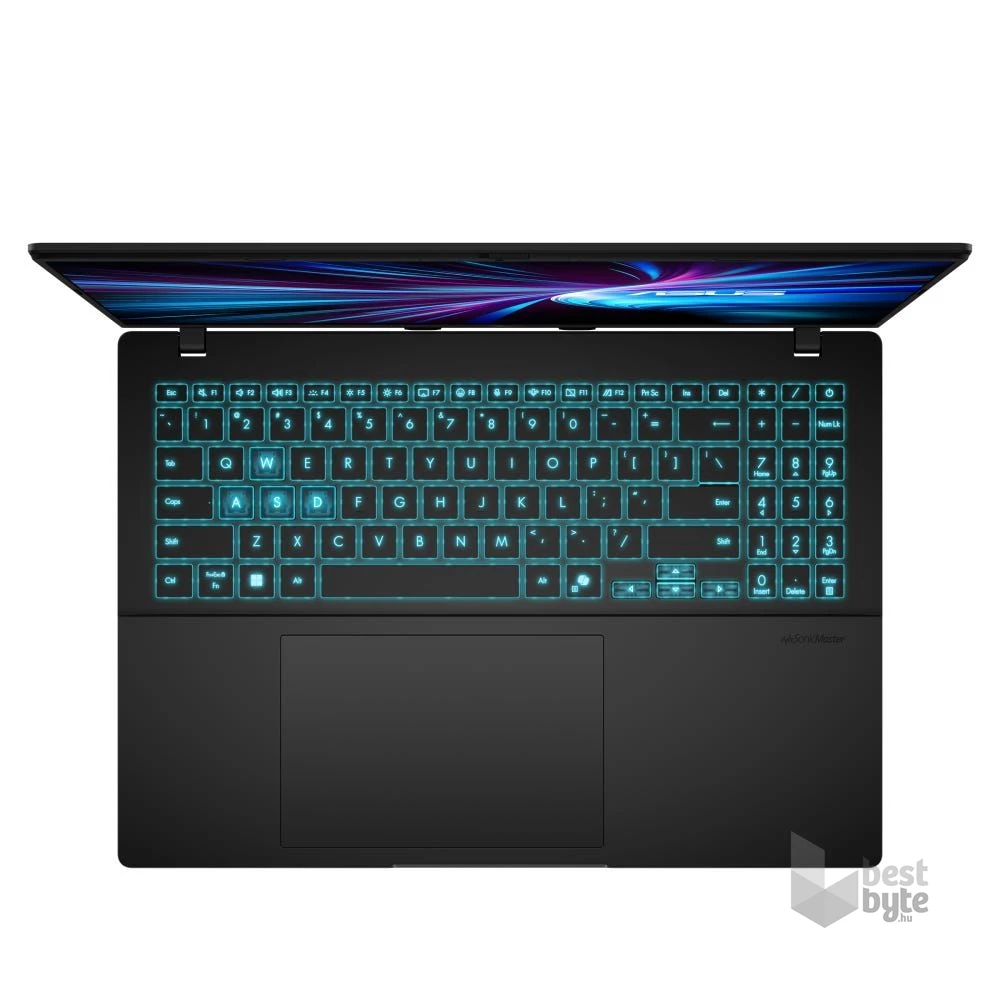 Asus Vivobook V16 V3607VM-RP023 laptop (16"WUXGA/Intel Core 7 240H/RTX 5060 8GB/32GB RAM/1TB) - fekete