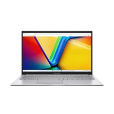 Asus X1504VA-BQ773W laptop (15,6"FHD/Intel Core i5-1335U/Int.VGA/16GB RAM/512GB/Win11) - ezüst (Újracsomagolt) Asus X1504VA-BQ773W laptop (15,6"FHD/Intel Core i5-1335U/Int.VGA/16GB RAM/512GB/Win11) - ezüst (Újracsomagolt)