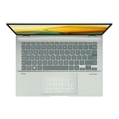Asus ZenBook UX3402ZA-KP655W laptop (14"WQXGA/Intel Core i5-1240P/Int.VGA/16GB RAM/512GB/Win11) - menta (Újracsomagolt)
