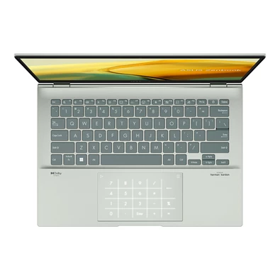 Asus ZenBook UX3402ZA-KP655W laptop (14"WQXGA/Intel Core i5-1240P/Int.VGA/16GB RAM/512GB/Win11) - menta (Újracsomagolt)