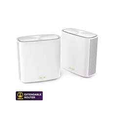 Asus ZenWiFi AX5400 Mesh XD6 (2db-os) fehér vezeték nélküli router