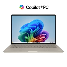 Asus Zenbook A14 laptop (14"FHD/Snapdragon X Elite X1E78/32GB RAM/1TB/Win11) - bézs