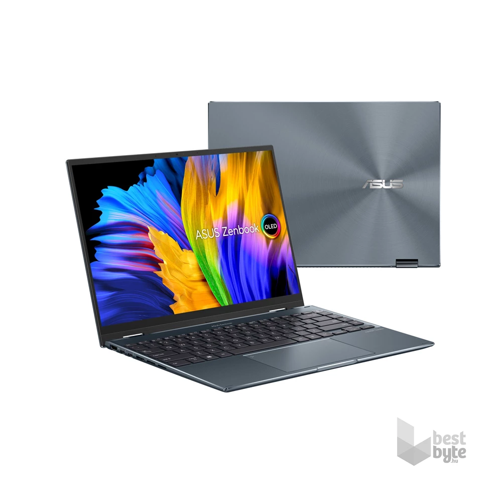 Asus Zenbook Flip UP5401EA-KN094W laptop (14"WQXGA+/Intel Core i7-1165G7/Int.VGA/16GB RAM/1TB/Win11) - szürke