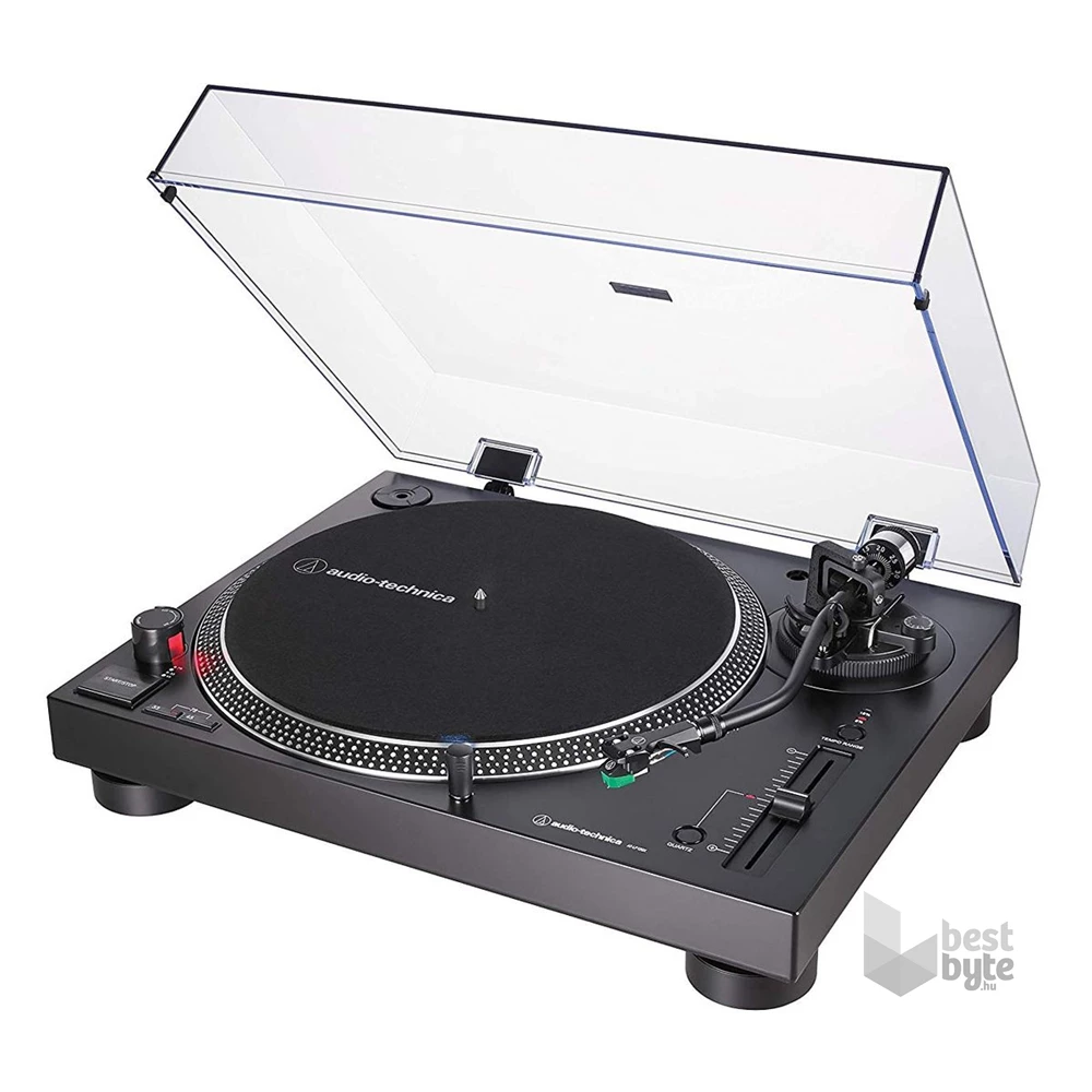 Audio-Technica AT-LP120XUSB-BK fekete USB kimenet bakelit lemezjátszó