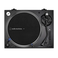 Audio-Technica AT-LP140XPBKEUK közvetlen hajtású professzionális fekete bakelit lemezjátszó