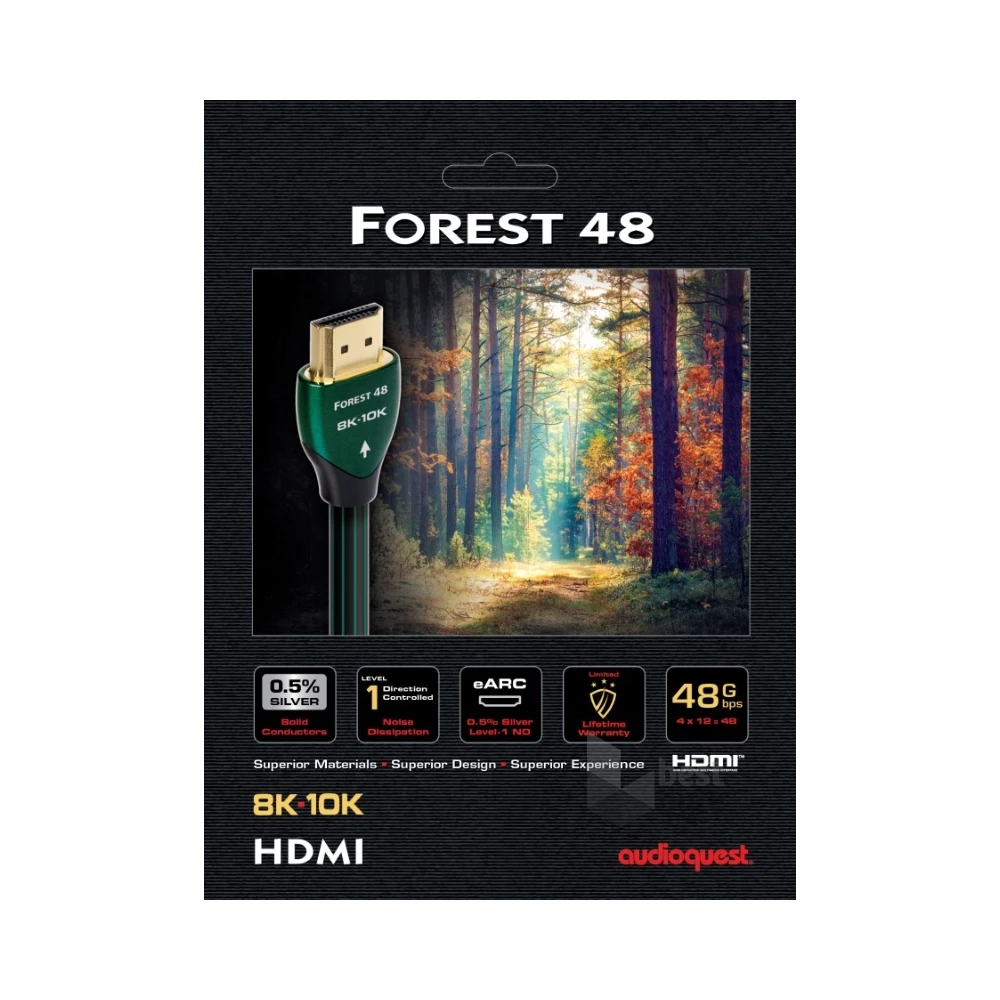 AudioQuest Forest HDM48FOR150 1,5m HDMI 2.1 kábel