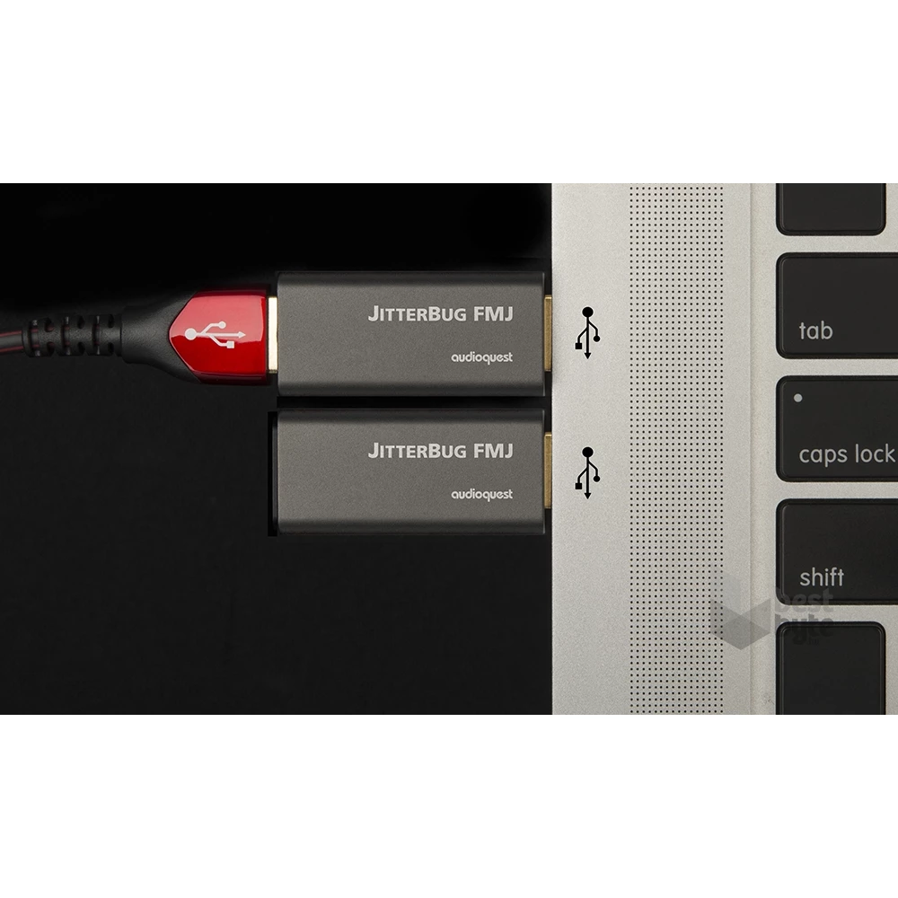 AudioQuest JitterBug FMJ USB 2.0 digitális adat- és tápzaj szűrő