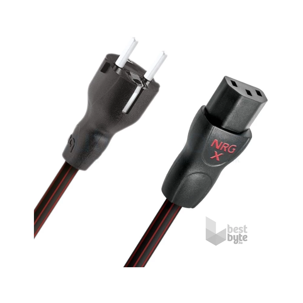 AudioQuest NRG-X3 NRGX3EUC131M 1m C13 - Schuko hálózati kábel