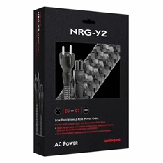 AudioQuest NRG-Y2 NRGY2EU02 2m C7 piskóta - Schuko hálózati kábel