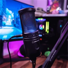 Audio-Technica AT2020USB-X Kardioid kondenzátor USB mikrofon