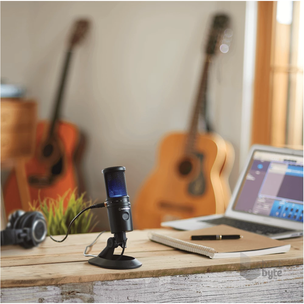 Audio-Technica AT2020USB-X Kardioid kondenzátor USB mikrofon