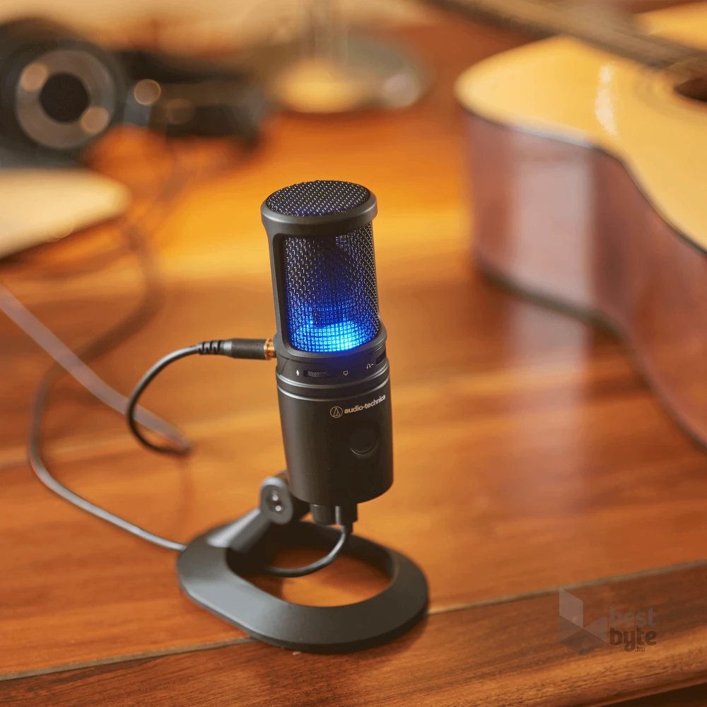 Audio-Technica AT2020USB-X Kardioid kondenzátor USB mikrofon