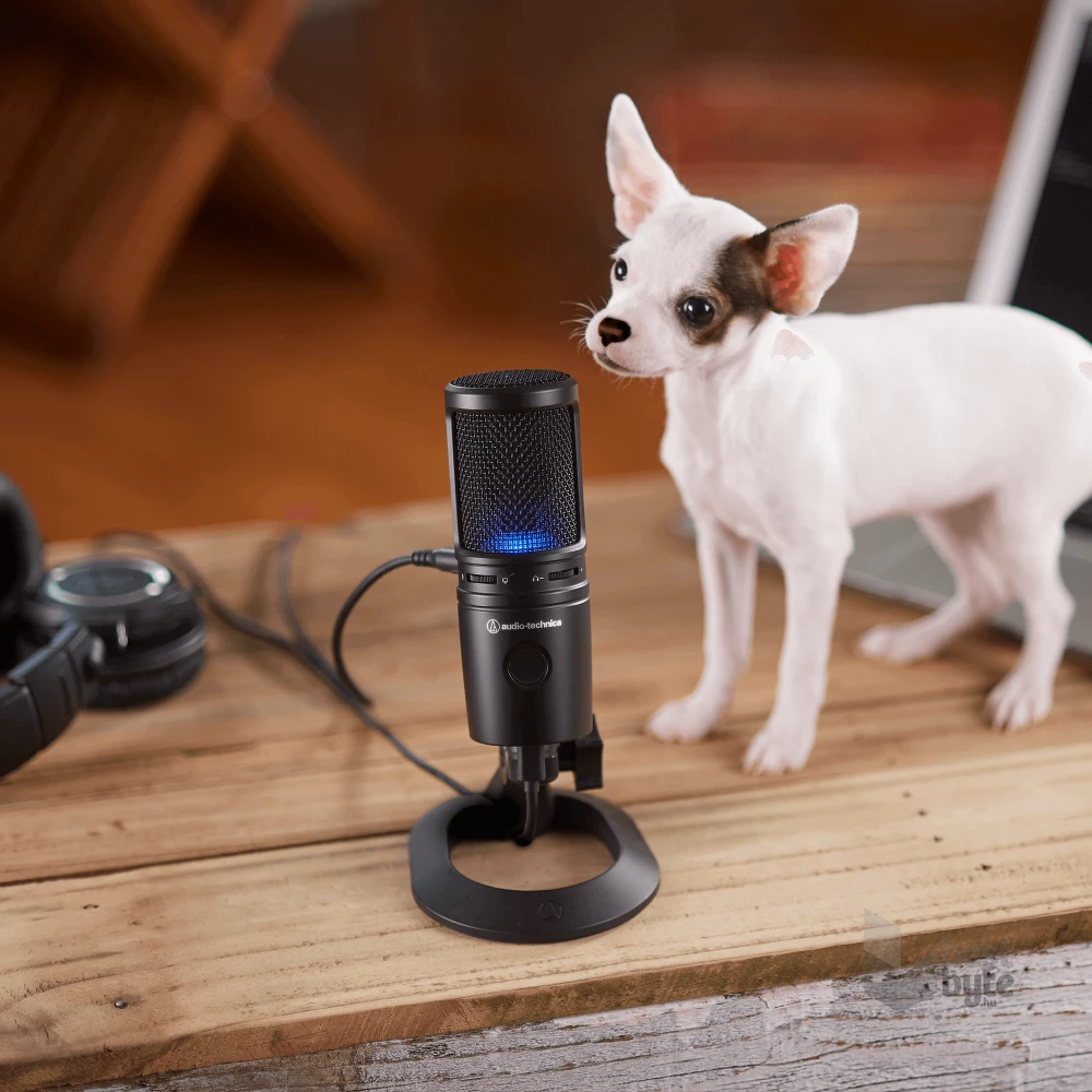 Audio-Technica AT2020USB-X Kardioid kondenzátor USB mikrofon
