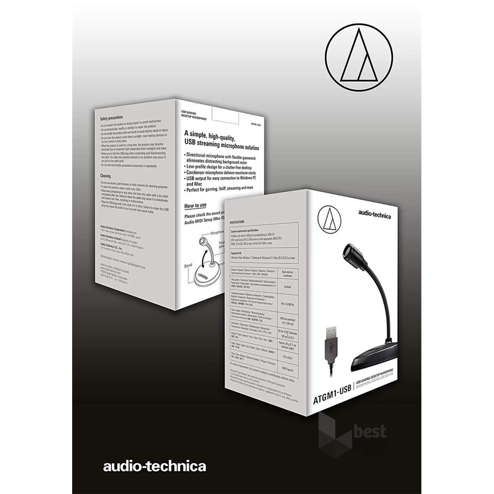 Audio-Technica ATGM1-USB gamer mikrofon