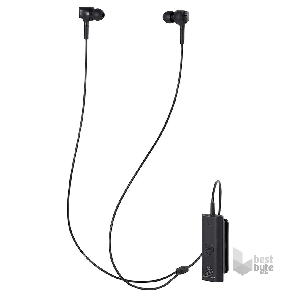 Audio-Technica ATH-ANC100BT Bluetooth aktív zajszűrős fekete fülhallgató