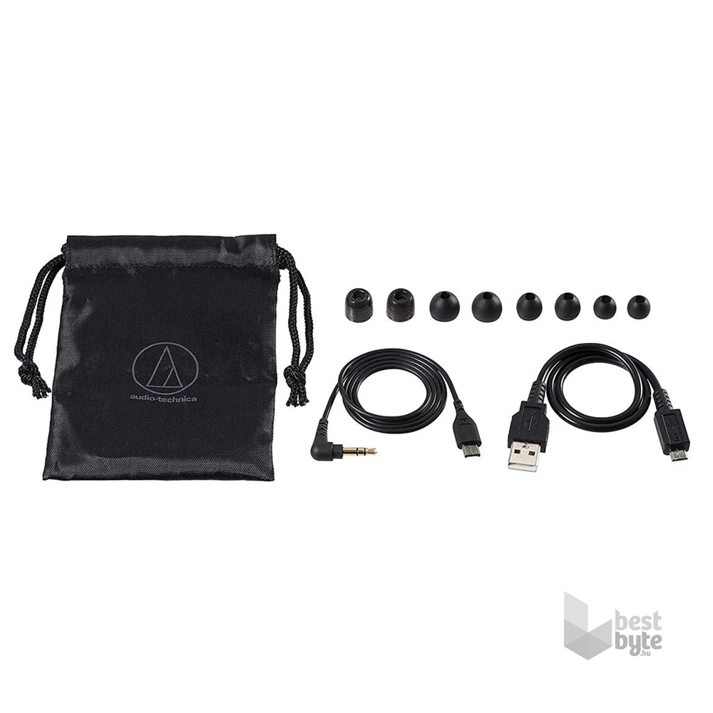 Audio-Technica ATH-ANC100BT Bluetooth aktív zajszűrős fekete fülhallgató