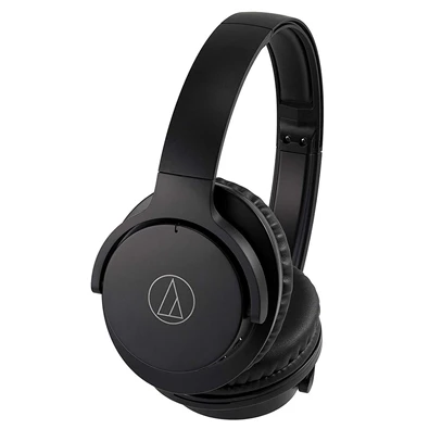 Audio-Technica ATH-ANC500BT Bluetooth aktív zajcsökkentős fekete fejhallgató