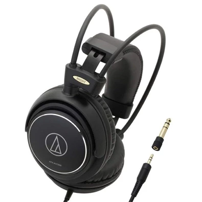 Audio-Technica ATH-AVC500 fekete fejhallgató