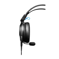Audio-Technica ATH-GL3BK zárt Hifi fekete gamer headset