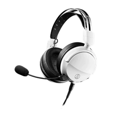 Audio-Technica ATH-GL3WH zárt Hifi fehér gamer headset
