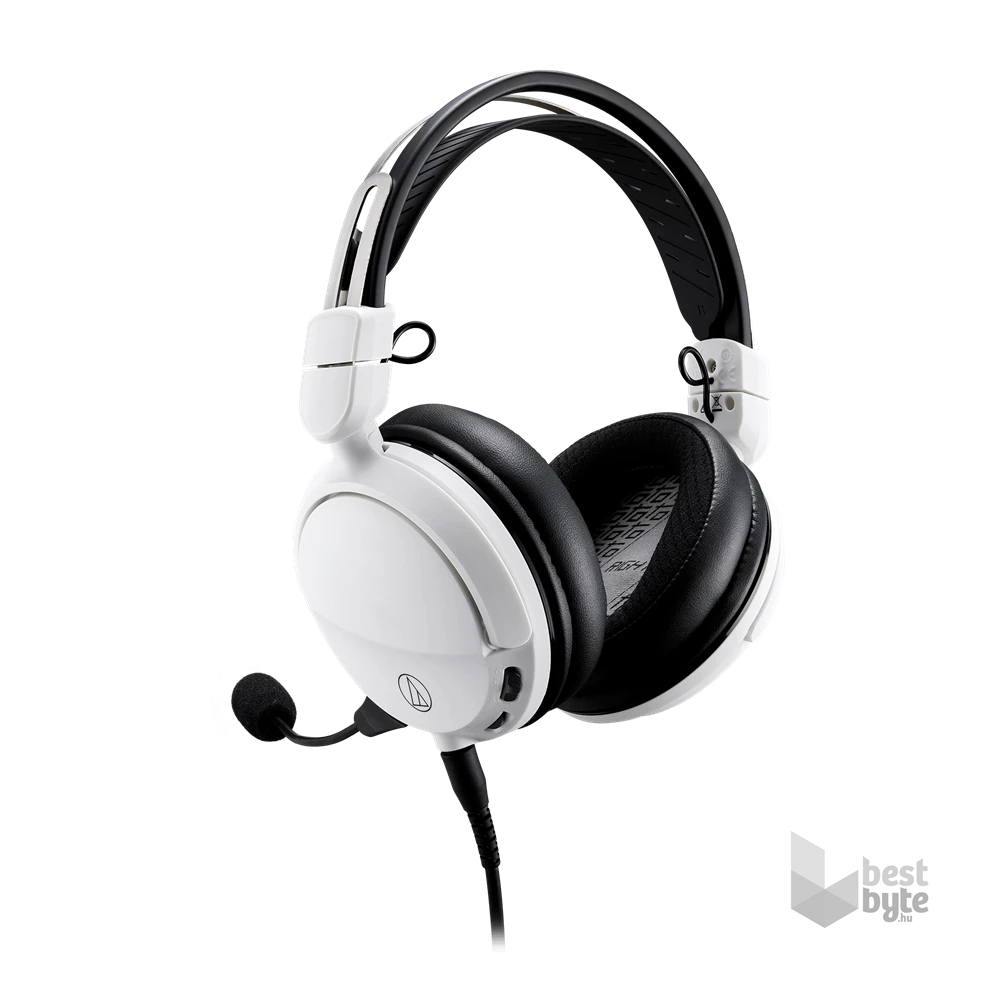 Audio-Technica ATH-GL3WH zárt Hifi fehér gamer headset