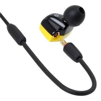 Audio-Technica ATH-LS50ISYL Live-Sound sárga fülhallgató
