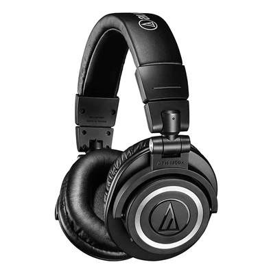 Audio-Technica ATH-M50XBT Bluetooth fekete mikrofonos fejhallgató