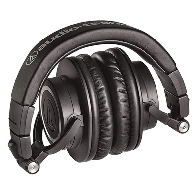 Audio-Technica ATH-M50XBT Bluetooth fekete mikrofonos fejhallgató