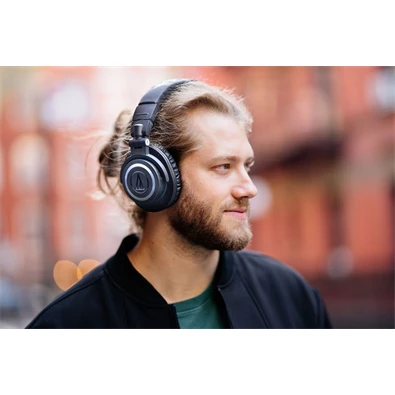 Audio-Technica ATH-M50XBT Bluetooth fekete mikrofonos fejhallgató